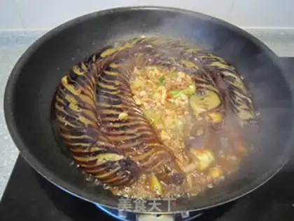 Make Meat and eggplant step 12