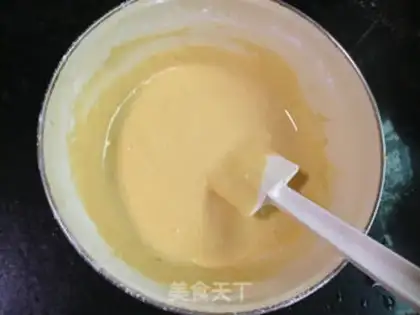 Make Red sugar ricin cake step 4