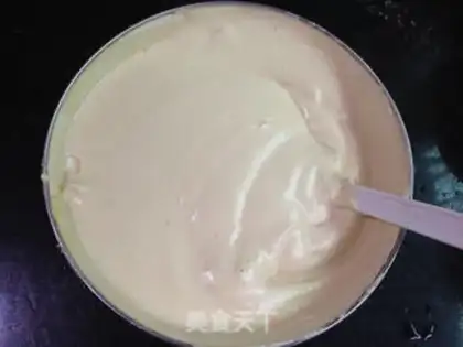 Make Red sugar ricin cake step 5