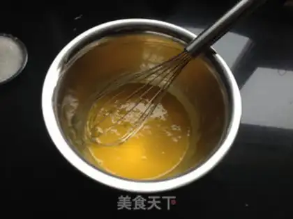 Make Orange chili cake step 1
