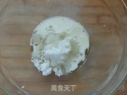 Make Flower cookies step 1