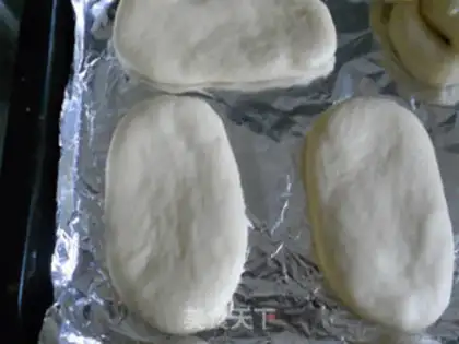 Make Salad ham and egg bread step 4
