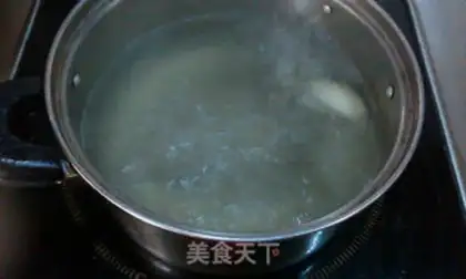 Make Purple tofu soup step 2