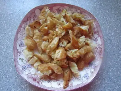 Make Scallop oil step 1