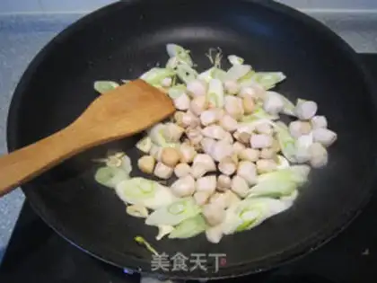 Make Scallop oil step 7