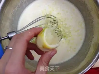 Make Lemon banana marfin step 7