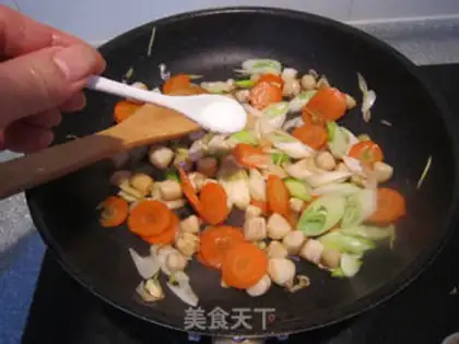 Make Scallop oil step 9