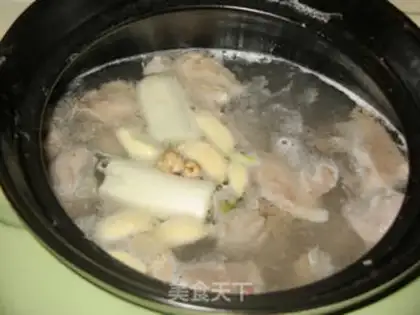 Make The radish lamb soup step 6