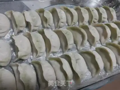 Make Pork dumplings step 16