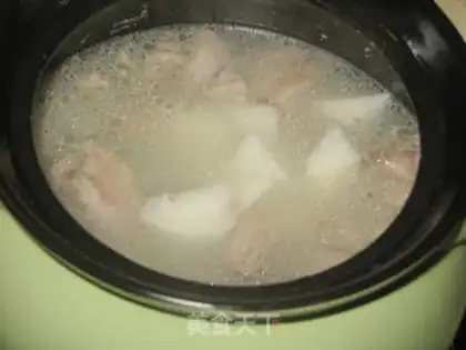 Make The radish lamb soup step 7