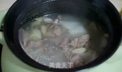 Make The radish lamb soup step 8