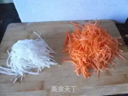 Make Carrot mustard step 1