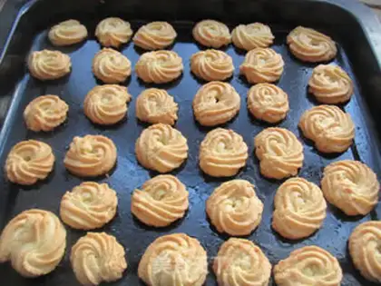 Make The fragrance cookies step 7