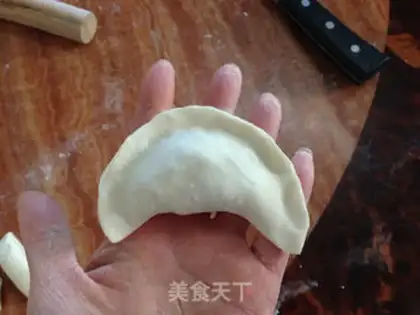 Make Celery dumplings step 11