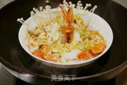 Make Garlic shrimp step 8