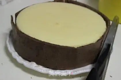 Make A tea cheesecake step 16