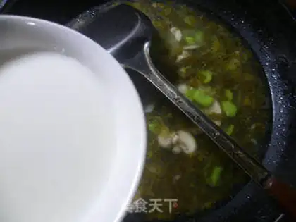 Make Snowflake mushrooms and beans step 8