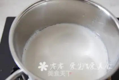 Make Caramel milk pudding step 1
