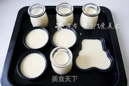 Make Caramel milk pudding step 7