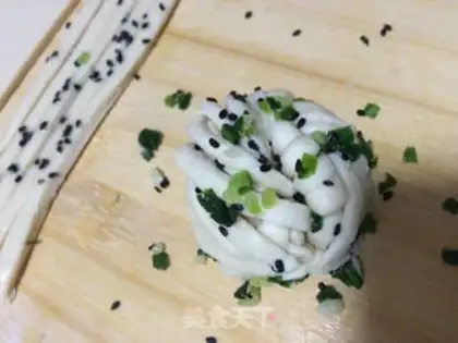 Make Onion sesame rolls step 8