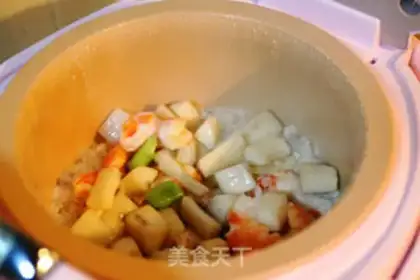 Make Shrimp Insan rice rice step 4