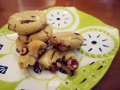 Make Cranberry chocolate soft cookies step 7