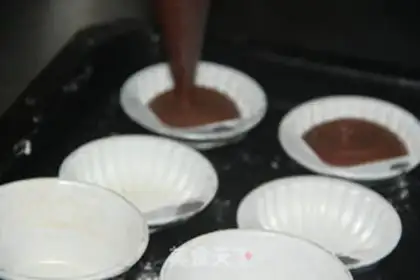 Make Coco scallop cake step 7