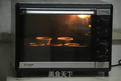 Make Coco scallop cake step 8