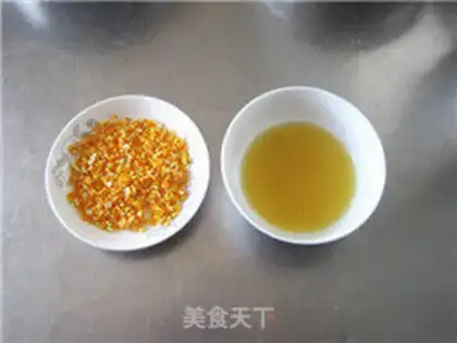 Make Orange chili cake step 1