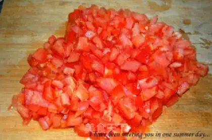 Make Tomato stew tofu step 0