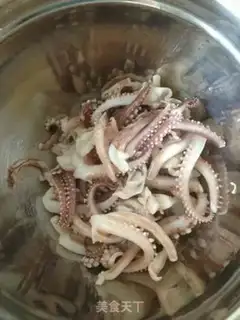Make Spicy squid step 0