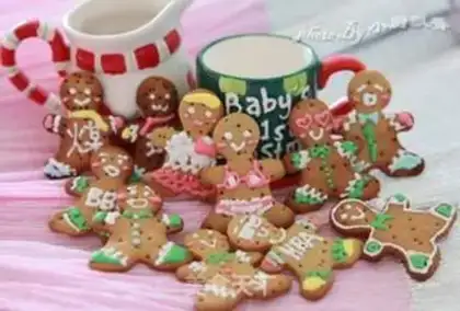 Make Frozen gingerbread man step 15