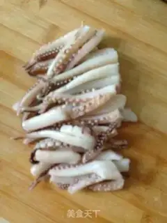 Make Spicy squid step 2