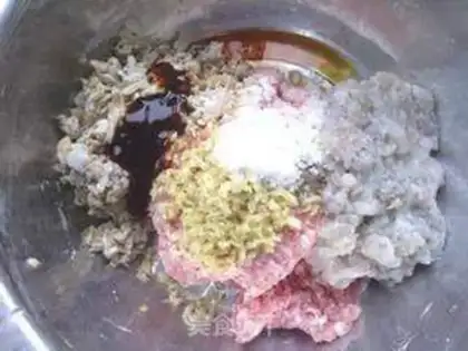 Make Seafood dumplings step 4