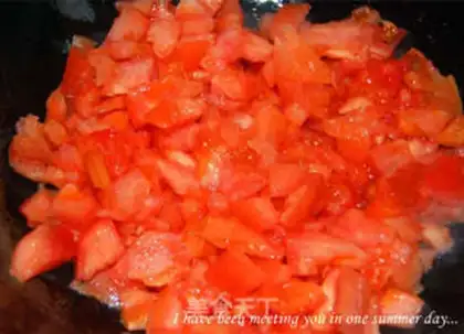Make Tomato stew tofu step 5