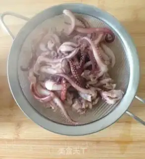 Make Spicy squid step 4