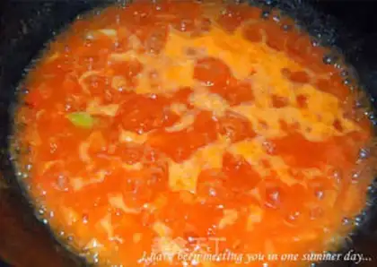 Make Tomato stew tofu step 6