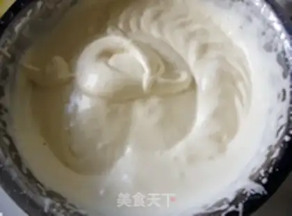 Make French laffy sponge cake step 2