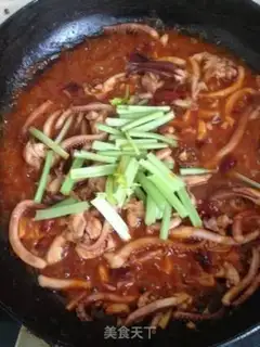 Make Spicy squid step 8
