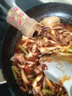 Make Spicy squid step 9