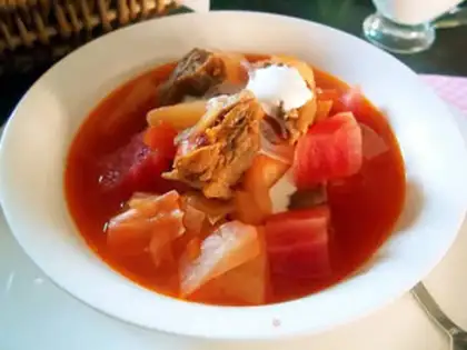 Make The borscht step 14