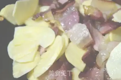 Make Garlic meat step 5