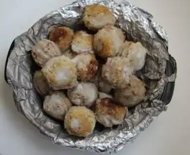 Make Pelican bacon taco ball step 14