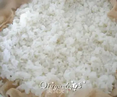 Make Old rice rice step 5