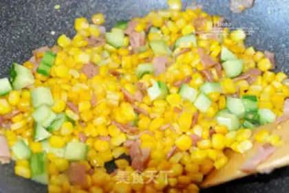 Make Bacon cucumber corn step 6