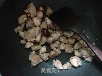 Make A lot of vegetables and lamb step 4
