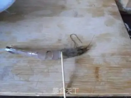Make Salt shrimp step 1