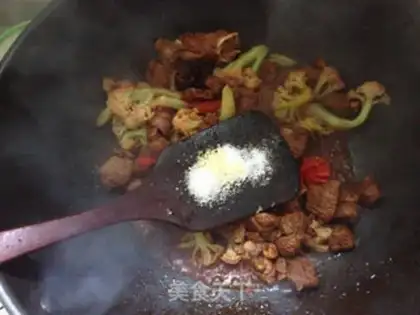 Make A lot of vegetables and lamb step 9