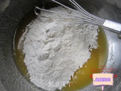 Make Almond peaches step 2
