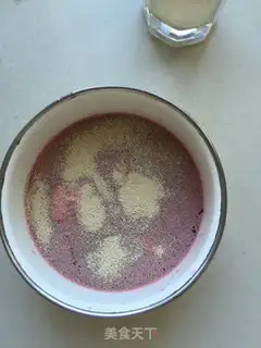 Make Pink heart pizza step 1